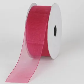 Azalea - Sheer Organza Ribbon - ( W: 3/8 Inch | L: 25 Yards )