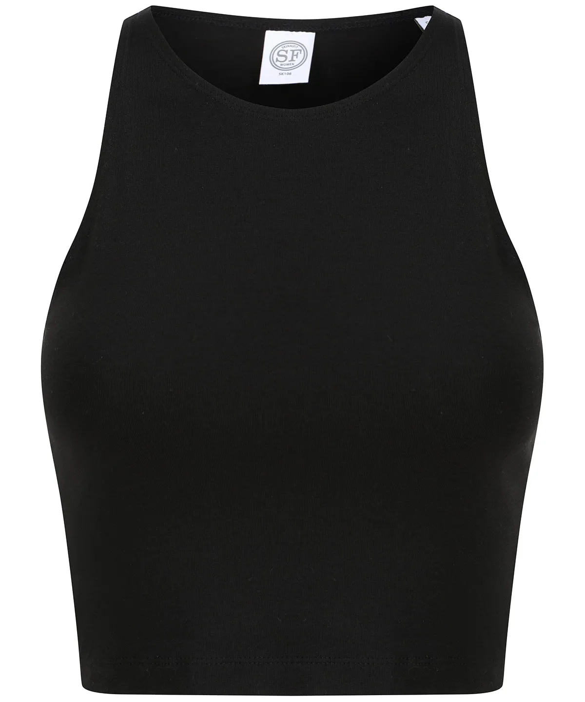 Black - Women's cropped top