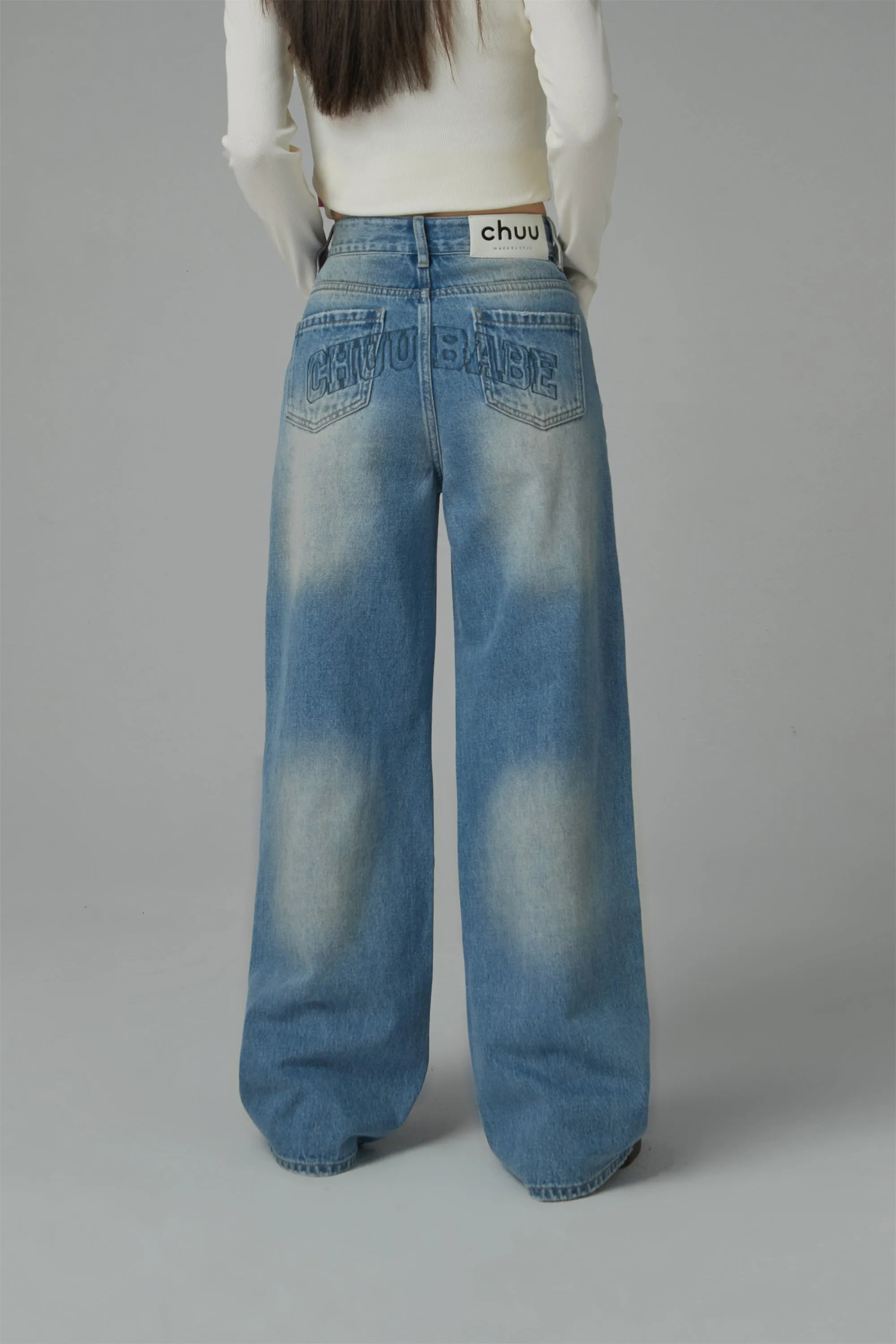 Chuu Babe Loose Fit Denim Jeans