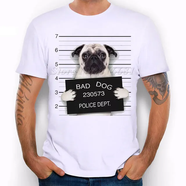 French Bulldog Printed Tees