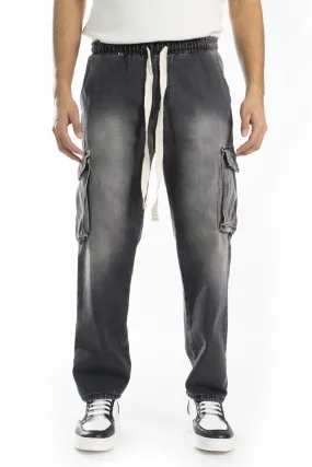 Jeans Uomo Cargo Vita Jogger Con tasconi Art. Js412