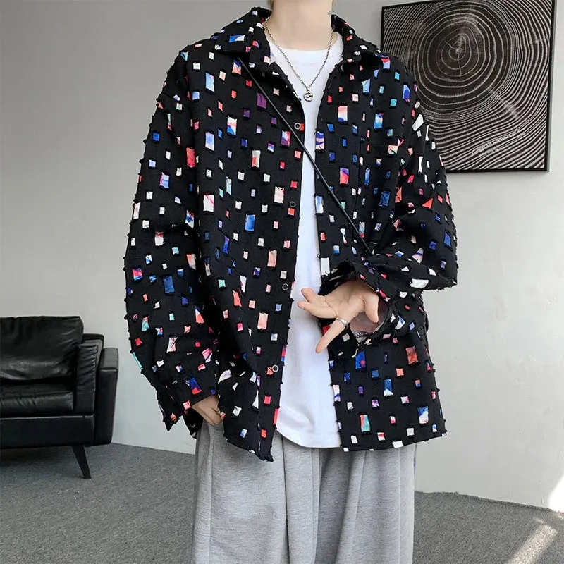 KALEIDOSCOPE BUTTON-UP