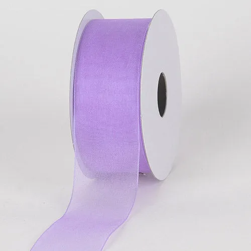 Light Orchid - Sheer Organza Ribbon - ( W: 3/8 Inch | L: 25 Yards )