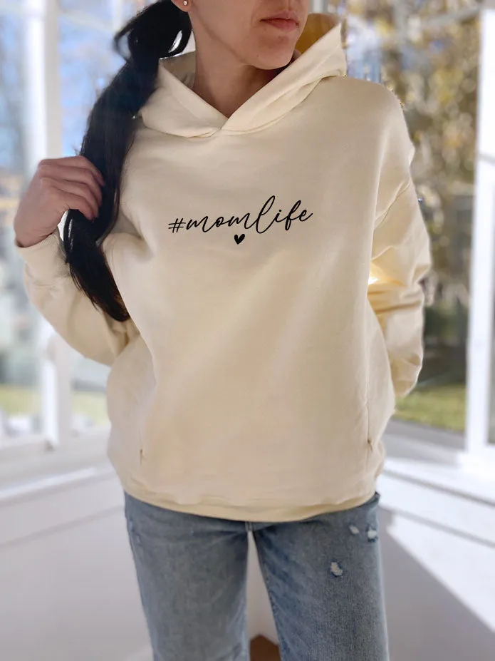 #MomLife Hooded Sweatshirt