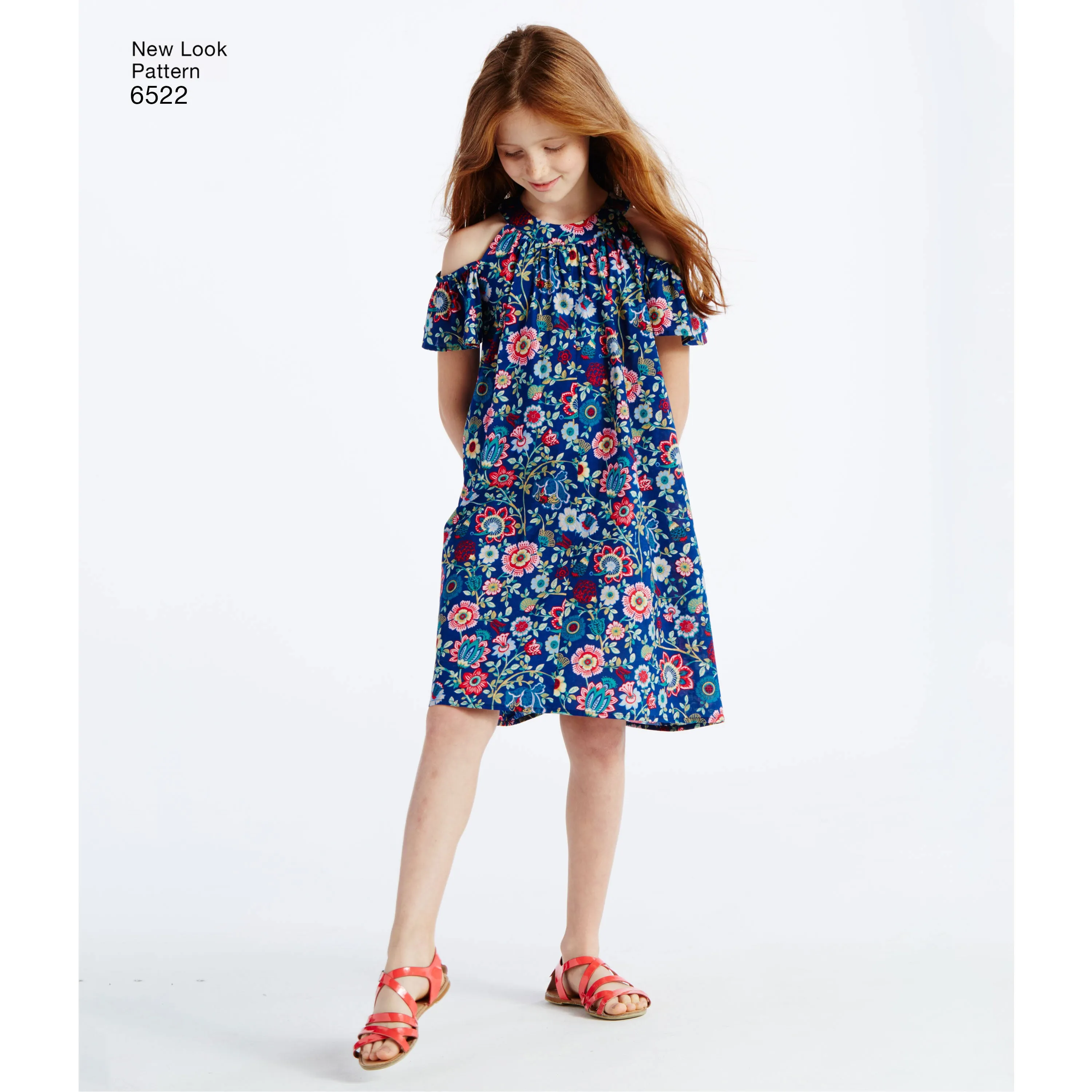 NL6522 Girls' Party Dresses and Tops Pattern