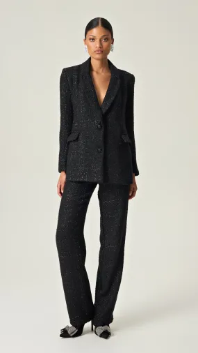 NOIR SOPHISTICATION TWEED BLAZER