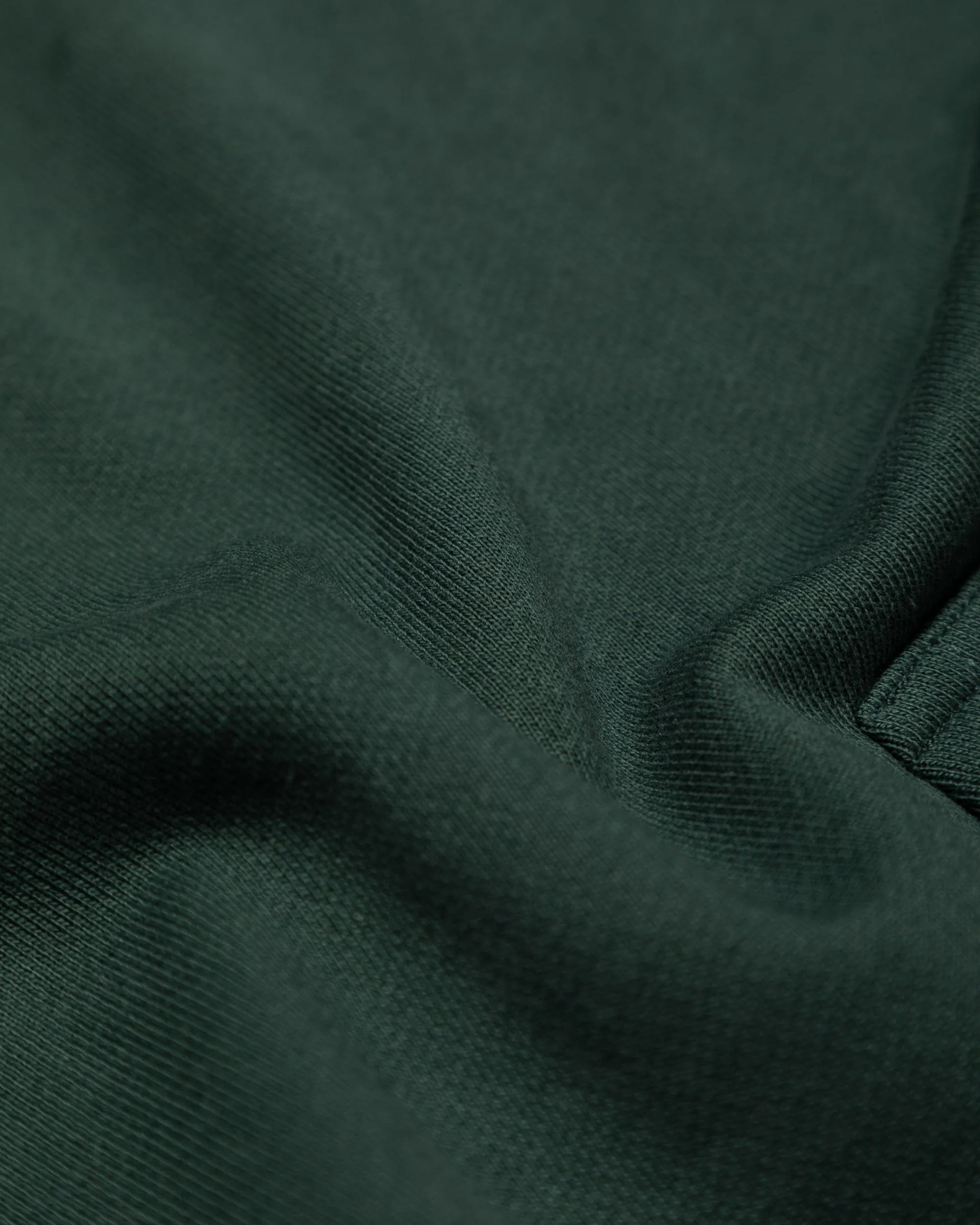 Overgrown Logo Hoody - Forest Green