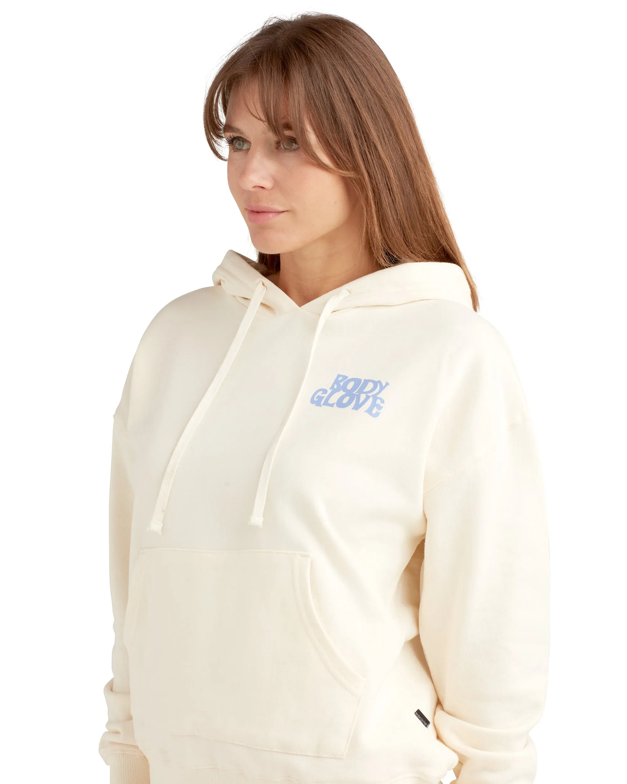 Radiant Relaxed Hoodie - Cream