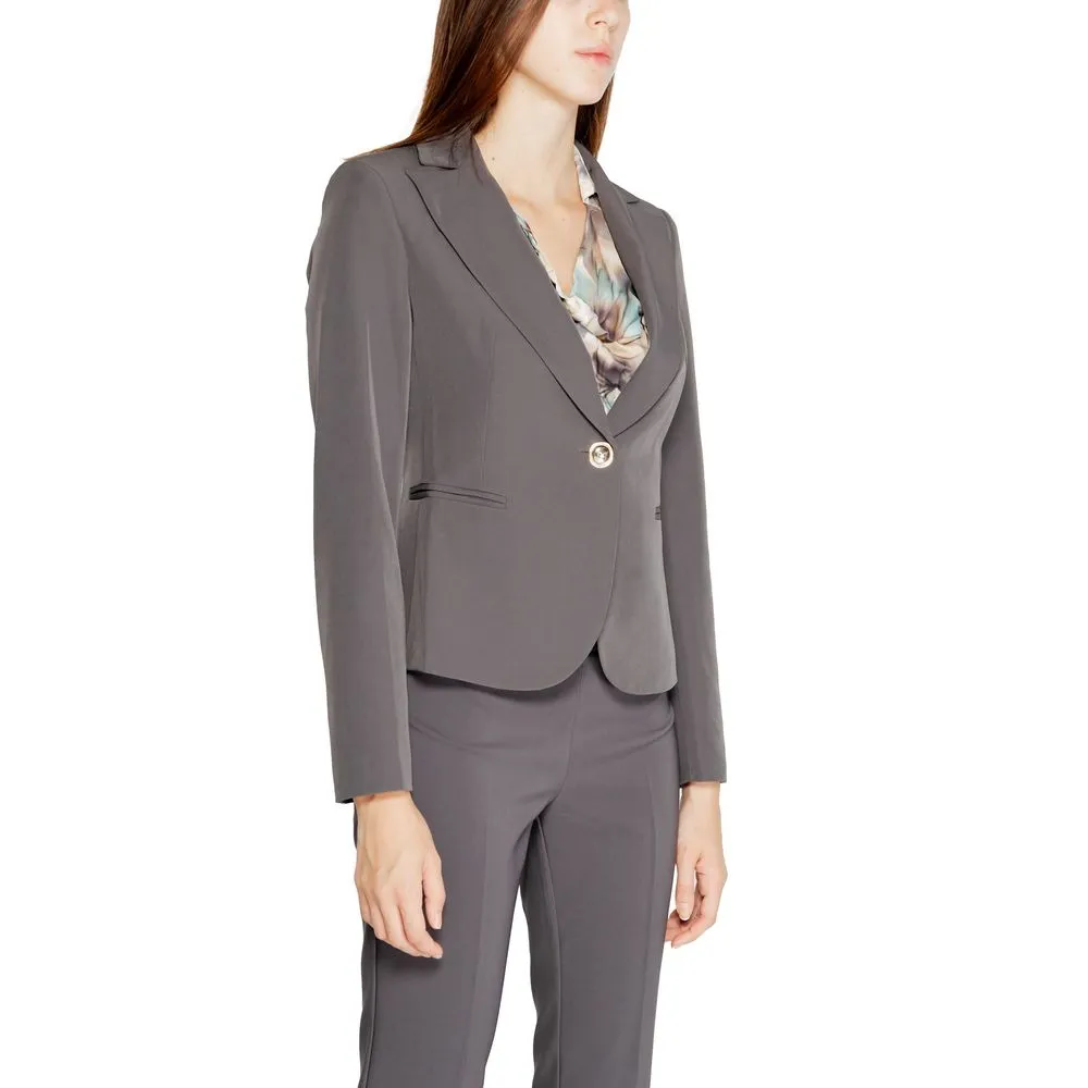 Rinascimento Gray Polyester Suits & Blazer