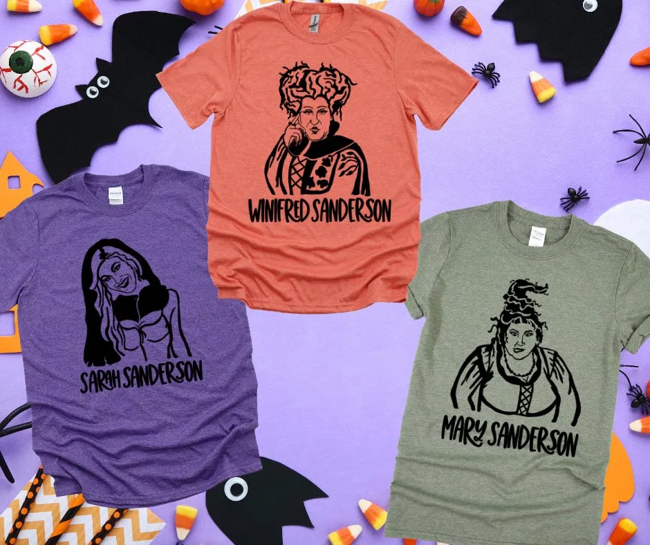 Sanderson Sisters Tees