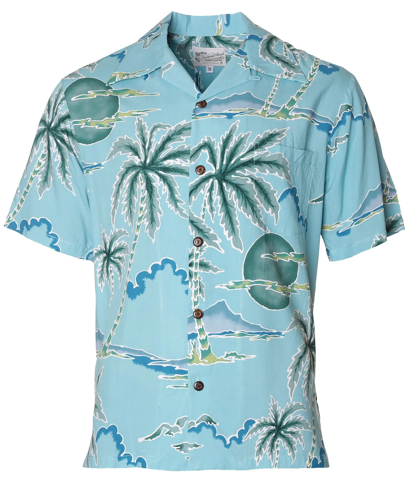 Scenic Palm Hawaiian Shirt