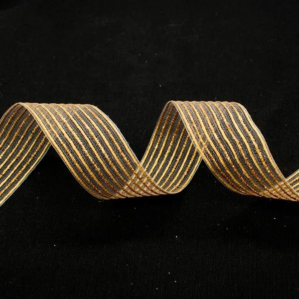 Sheer Metallic Ribbon