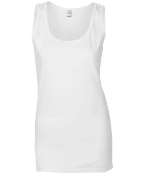 White - Softstyle™ women's tank top